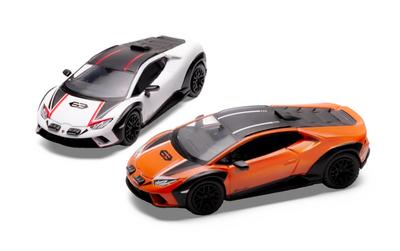 TINY x sparky Lamborghini Huracan Sterrato 1/64 (Wit & Oranje)