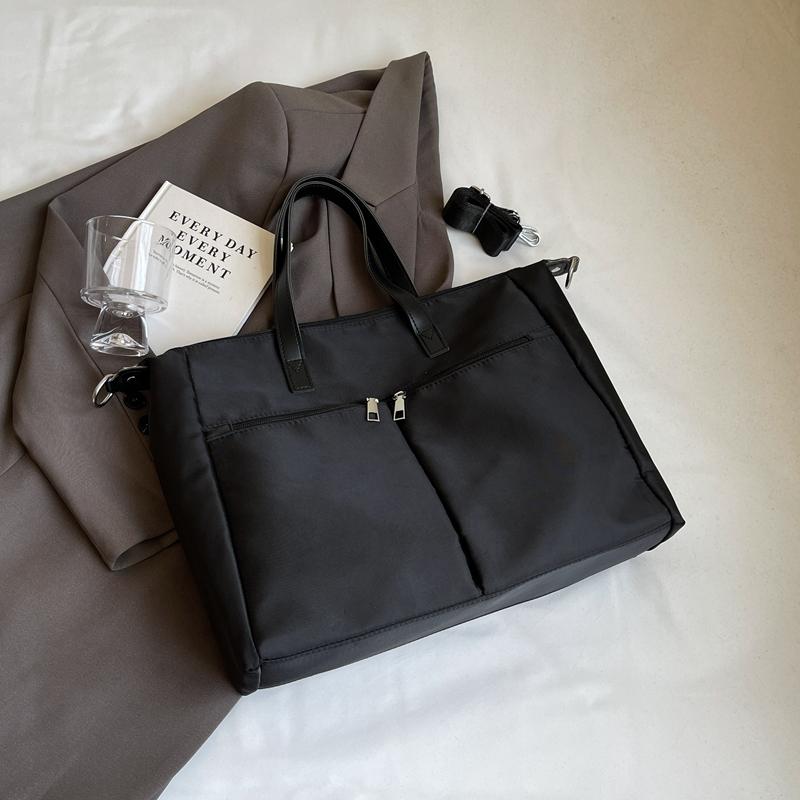 Большая вместительная женская сумка через плечо — фото 13