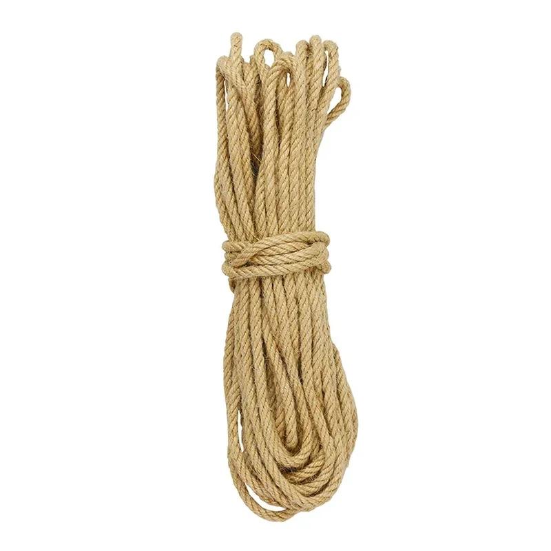 

10M Natural Sisal Rope Cat Scratcher Rope Tree Scratching DIY Toy Paw Claw Furniture Protector Scratching Post Cat Accessories