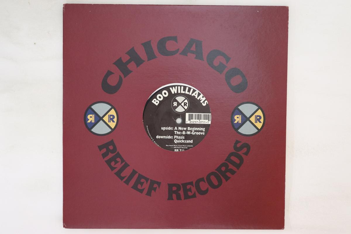 

12-дюймовая пластинка BOO WILLIAMS A New Beginning Bwgroove Phas RR711 RELIEF 1994 США Танцевальная Электроника Б/У