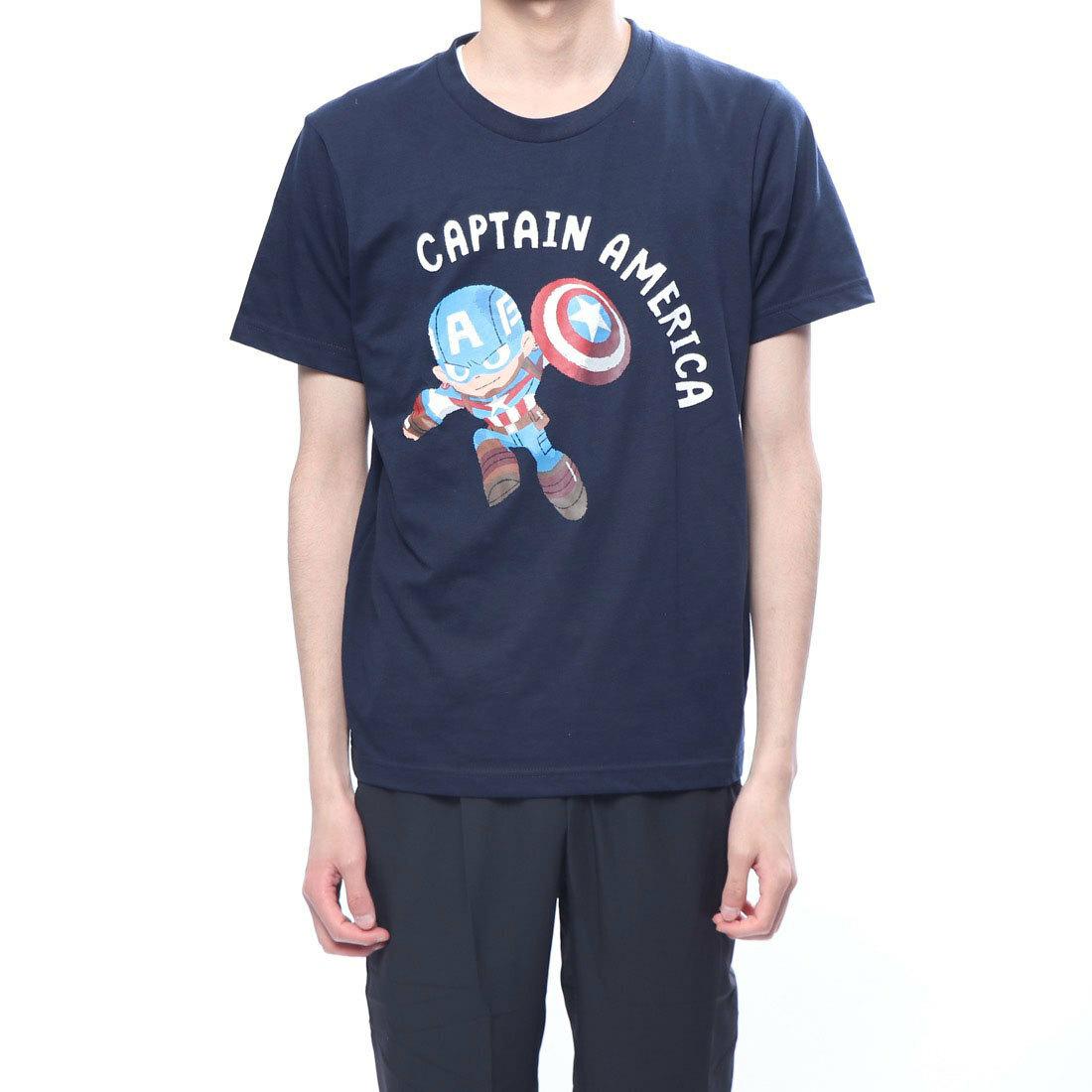 MARVEL JAPAN GURI HIRU Captain America Mens Tee shirt size: Large S