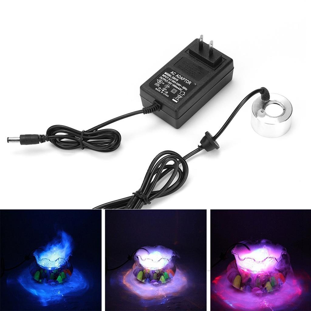 Ultrasonic Atomizer Mist Maker Fogger for Water Fountain with Power Adapter