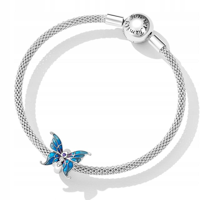 Charms Do Pandora Stoper Motyl Zawieszka Charms Srebro 925