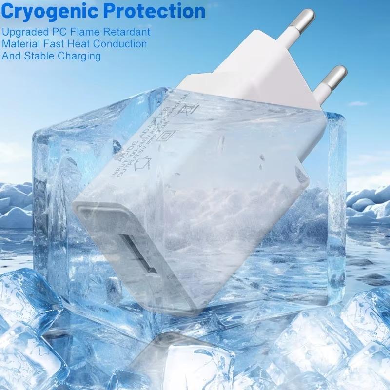 Încărcătoare de telefon mobil 5V 2A QC3.0 cu încărcare rapidă, USB, adaptor de perete de mare viteză pentru iPhone, Samsung, Xiaomi, mufă EU/US