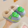 New EVA Cotton Slippers Summer Cartoon Cute Non-Slip Indoor Warm Thick Bottom Slippers Baby Cotton Shoes