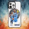 Custodia per Telefono da Basket J-Ja Morant 12 Per iPhone17,16,15,14,13,12,11 Plus,Pro Max Ricarica Wireless Magnetica Magsafe