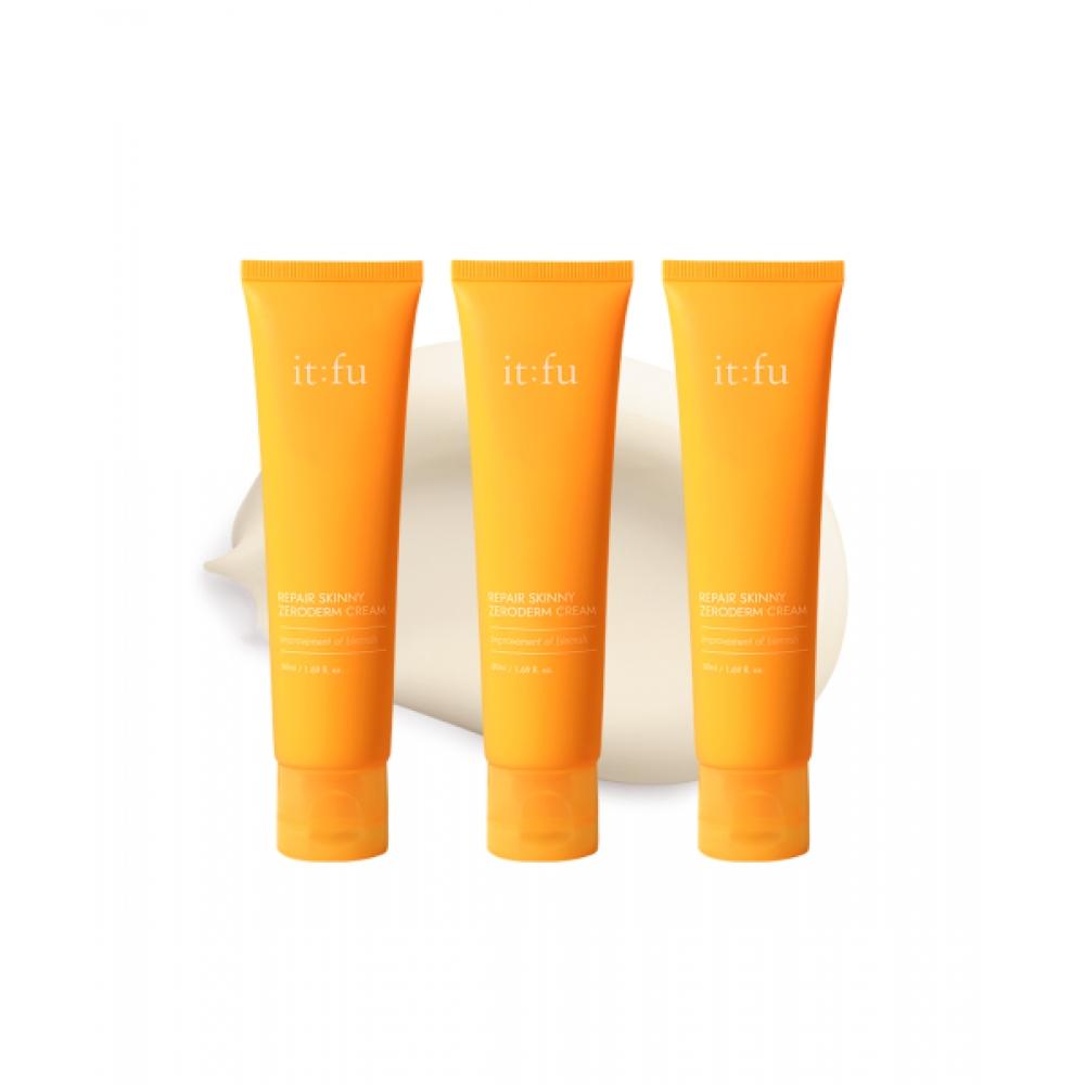 Itfu [3pcs] Repair Skinny Zero Derm Cream 50ml