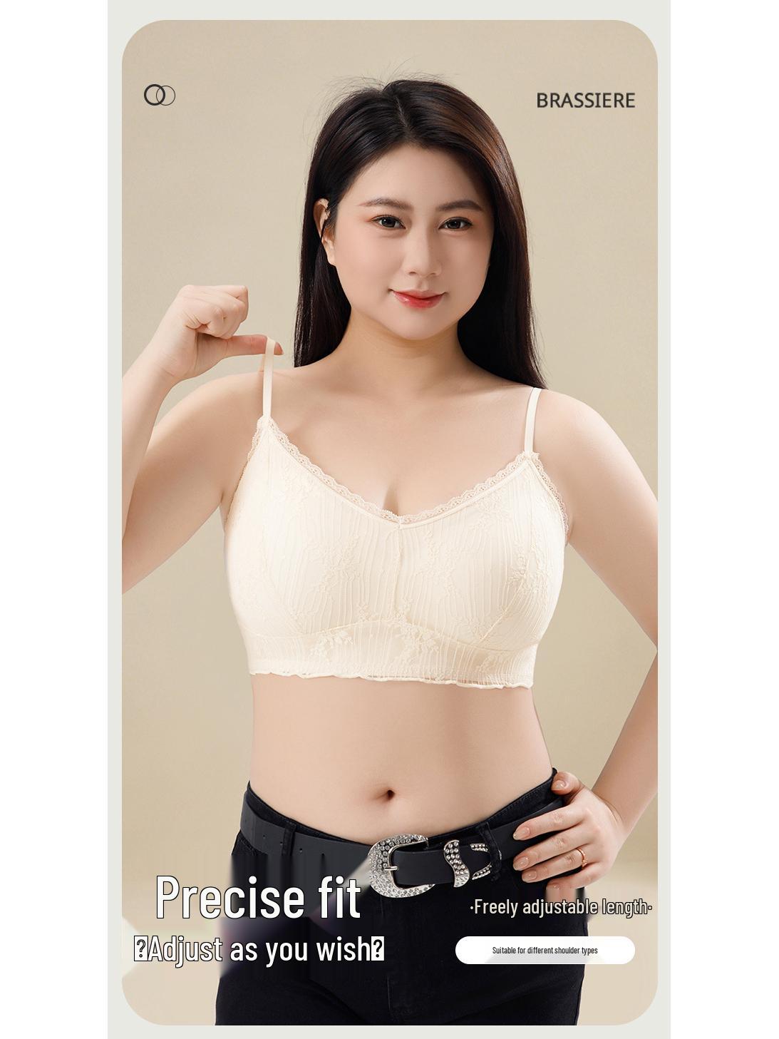 2026 Women s Plus Size Seamless Strappy Camisole: Beautiful Back, Padded Bandeau, Built-in Short L