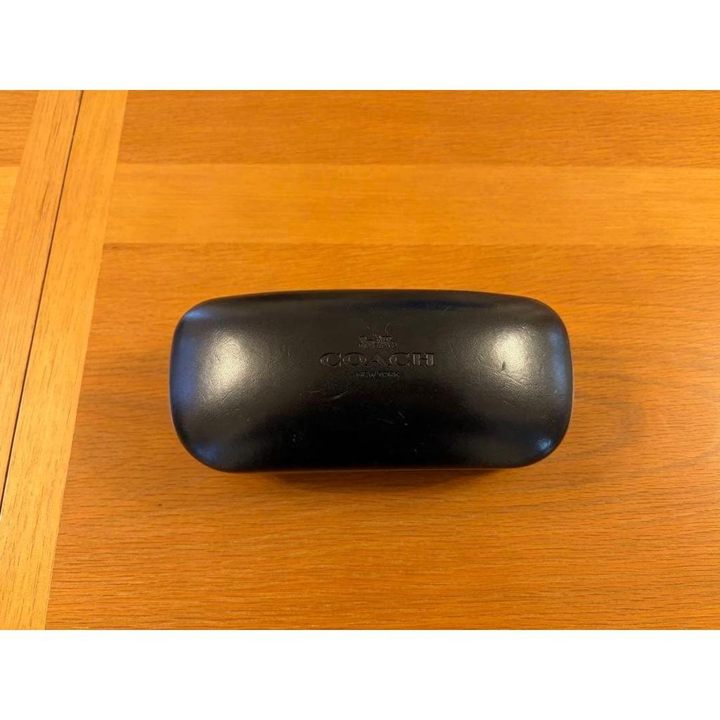 Used COACH Coach Sunglasses Black Mirror Lens Case Included
