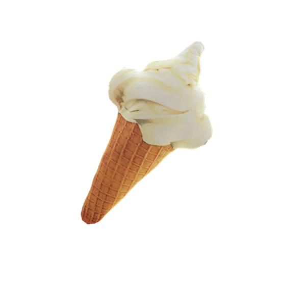 Ice Cream Shape Pillow Cute Exquisite PP Cotton Creative Stuffed Doll for Home