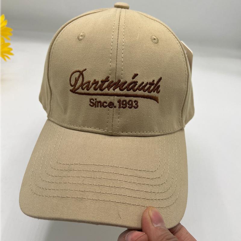 

New embroidered baseball cap high quality 65CM enlarged head circumference hat ins trendy Internet celebrity soft top cap regular code (54-59CM) хакі