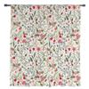 Colorful Flowers Leaves Branches Plants Window Drapes Living Room Sheer Curtain Bedroom Kitchen Home Decor