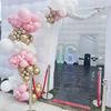 Pastel Pink Balloons Garland White Gold Latex Ballon Arch Kit Baby Shower Gender Reveal Birthday Party Wedding Decoration Globos