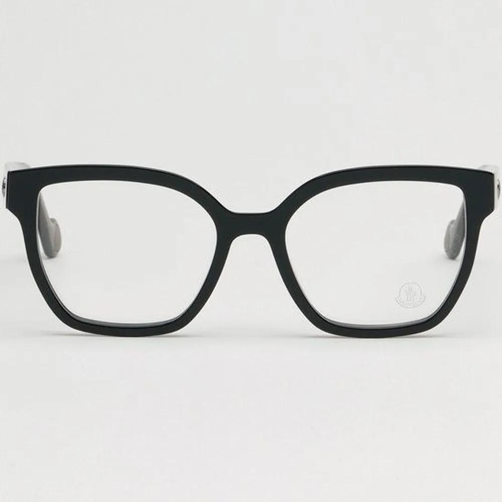 Eyeglass Frames ML5155 001 Square Cat-Eye Horn-rimmed Black Oversized Fit