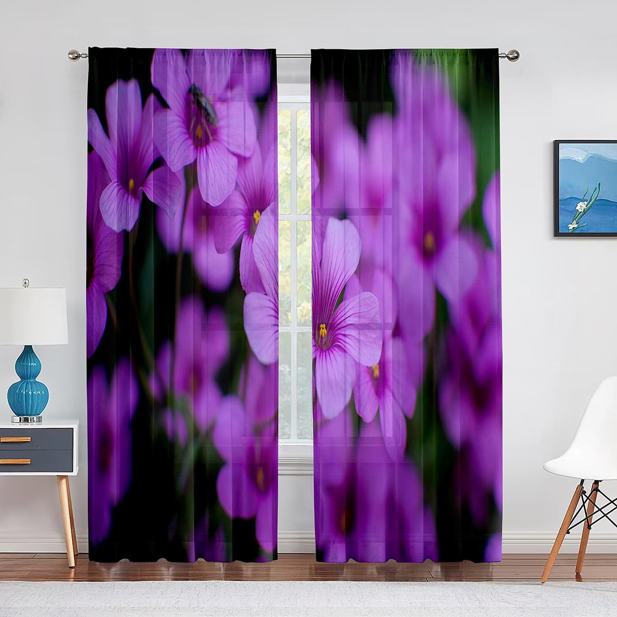 Весенние цветущие фиолетовые цветы — фото 3