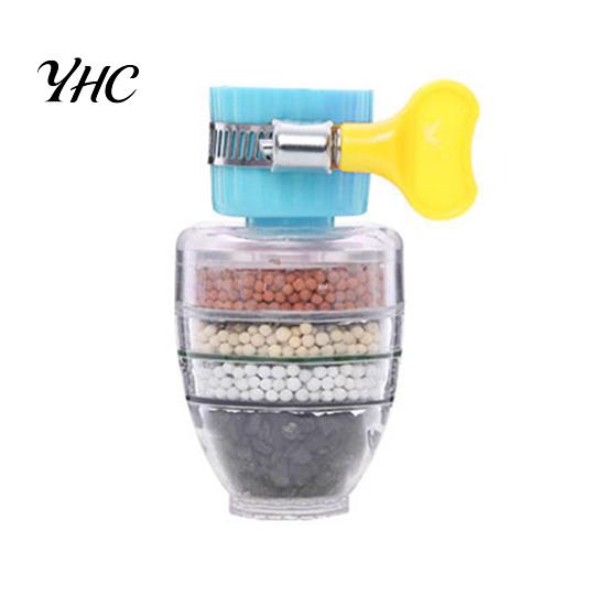 Faucet Filter Universal Interface 6 Layers Fine Filtering Water PP Reduce Impurities Tap Purifier for Home