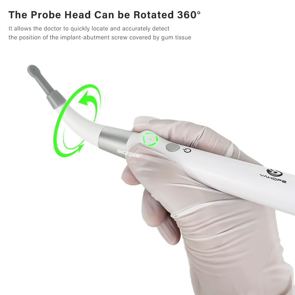 NICEDENPortable Dental Implant Locator  Screw Finder  Detector 360 Rotation
