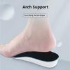 1Pair New Breathable and Comfortable Insoles Height Increase Half Insoles for Men and Women Shock-absorbing Sports Insoles