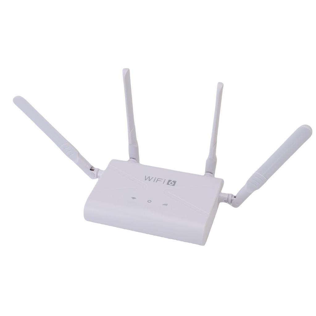 4G Router LTE WiFi6 2.4G Wireless CPE Hotspot 300Mbps with SIM Card Slot 4 Antennas
