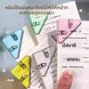 Pasta Triângulo Transparente Multifuncional para Papel A4, Recibos e Armazenamento de Livros