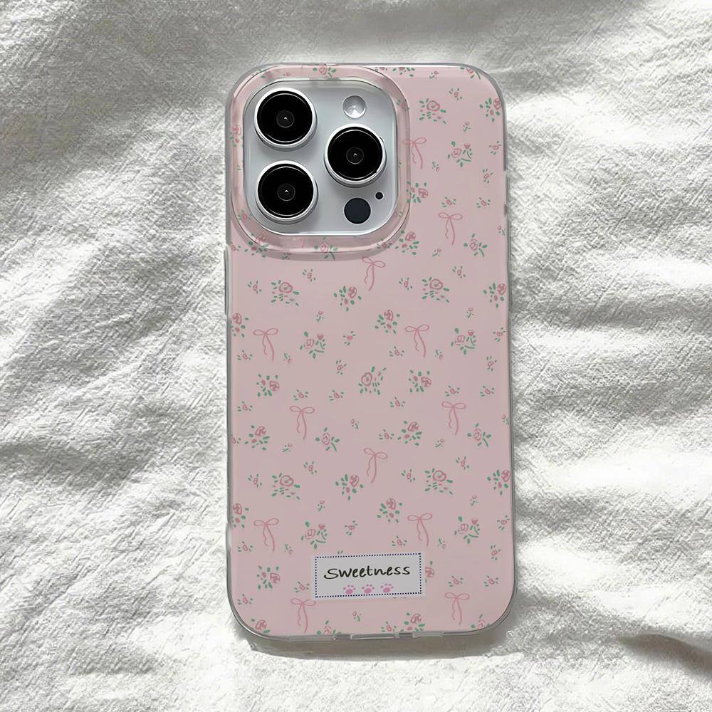 Painted Phone Case for iPhone 12 13 15 16 iPhone 16 12 13 14 15 Pro  14 15 16 Pro Max Coverage Shockproof Anti-Fingerprint Fresh Style Protective Case