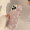 Super Fairy Ins Pink Rose IPhone 16 Suitable for 14Pro Max Mobile Phone Case 12 Apple 13 Laser 11 Anti fall