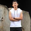 Men's Trendy Sleeveless Hooded Summer Vest T-Shirt