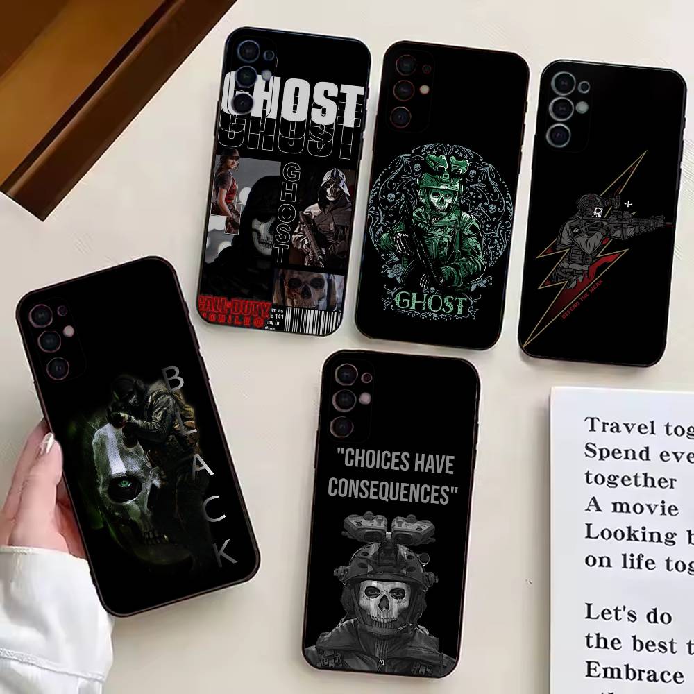 COD Call Of Duty G-Ghost Phone Case For Samsung S25,S24,S21,S22,S23,S30,Ultra,S20,Plus,Fe,Soft Silicone Black Cover