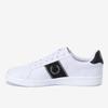 Fred Perry Tênis Masculino S B721 Couro Tira de Tecido com Marca