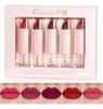 Set of 5 Cmaadu Moisturizing Matte Lipsticks, Easy to Apply