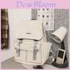 Nylon Harajuku Double Shoulder Backpack With Laptop Pocket For Casual Daily Use