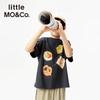 Little MO&Co. Kids' Pure Cotton Fun Print T-Shirt