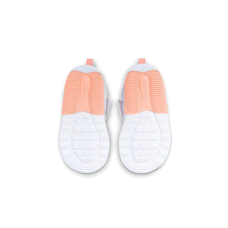 Nike Air Max Bolt Synthetic Leather Low top Toddler Shoes White Pink Infant And Toddler CW1629-501