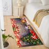Christmas Tree Balls Rugs Bath Laundry Hallway Doormat Living Room Entrance Non-slip Carpets Bedroom Bedside Foot Mat Home Decor
