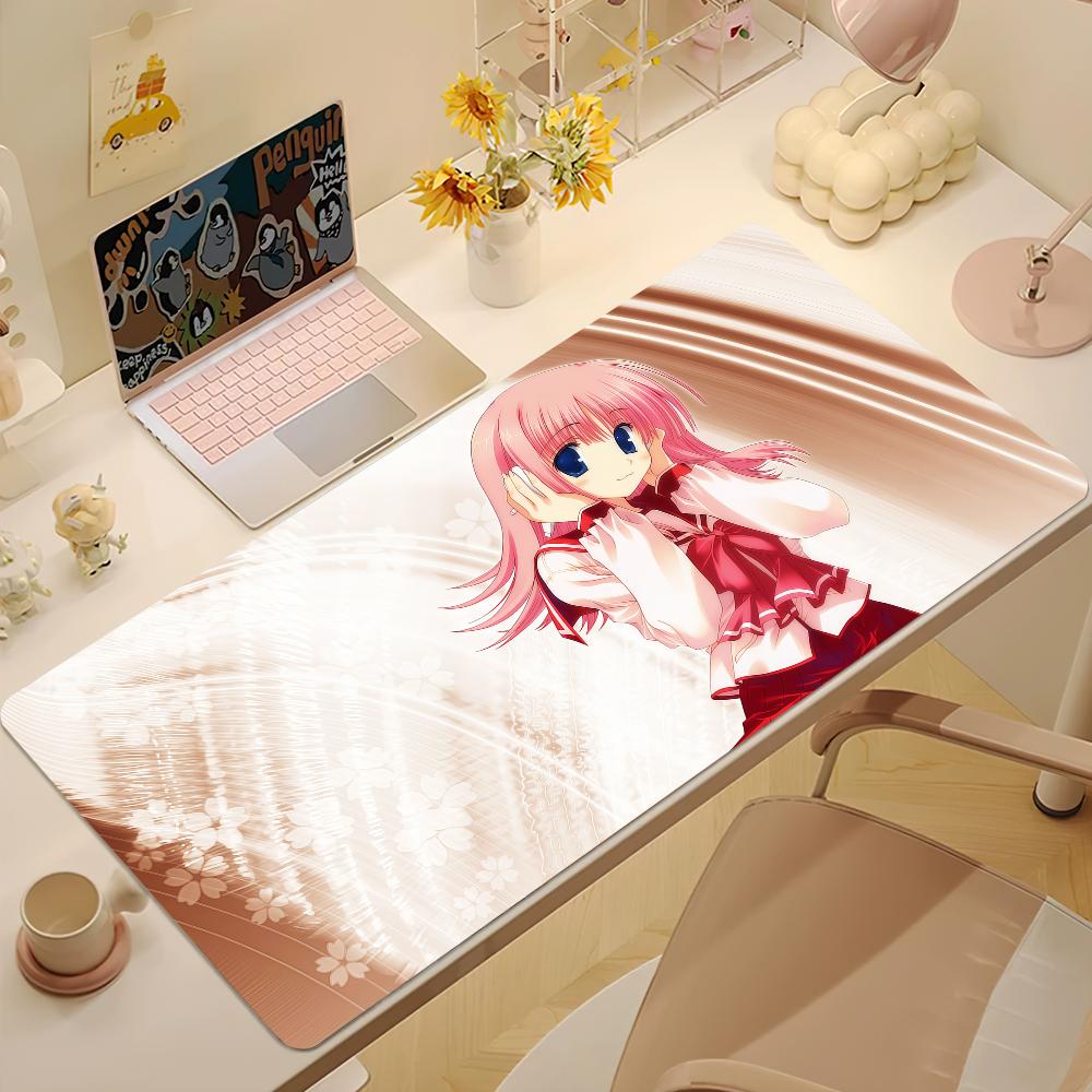 game anime girl Kousaka Tamaki To hHeart Mouse Pad Large Nonslip Lockedge Desktop Computer DeskMat Keyboard MousePad Student