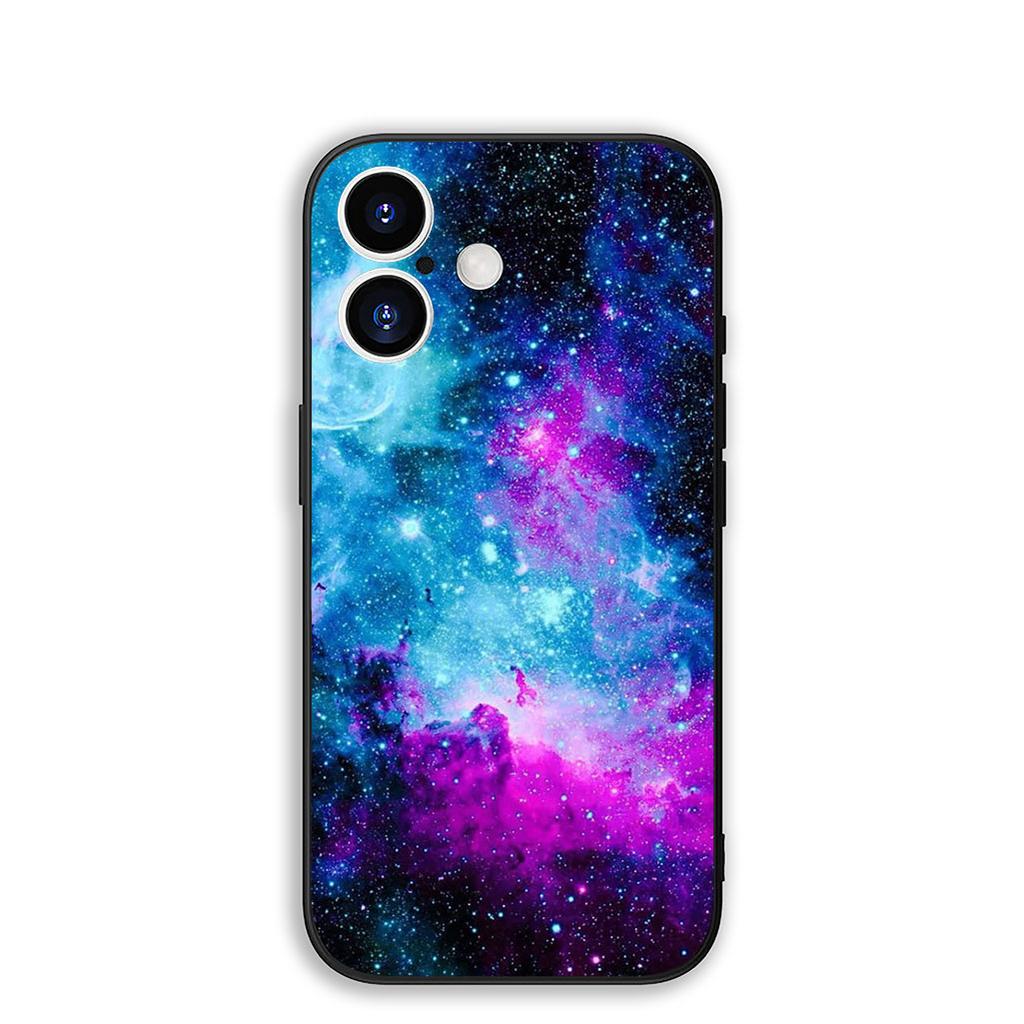 Cover for Samsung Galaxy S22 S21 S20 Fe Ultra S9 Plus + A13 A22 M21 M31 M55 M15 Protective Phone Case Universe Galaxy Stars Moon