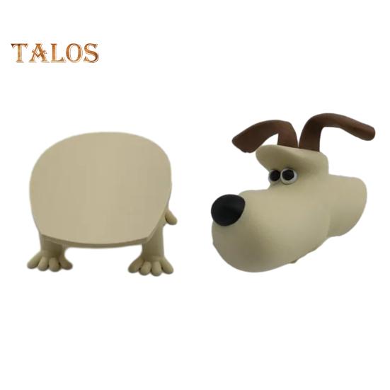 

Держатель для рулонов туалетной бумаги с изображением мультяшной собаки, простая в установке декоративная водонепроницаемая отдельно стоящая подставка для хранения рулонов туалетной бумаги Dog