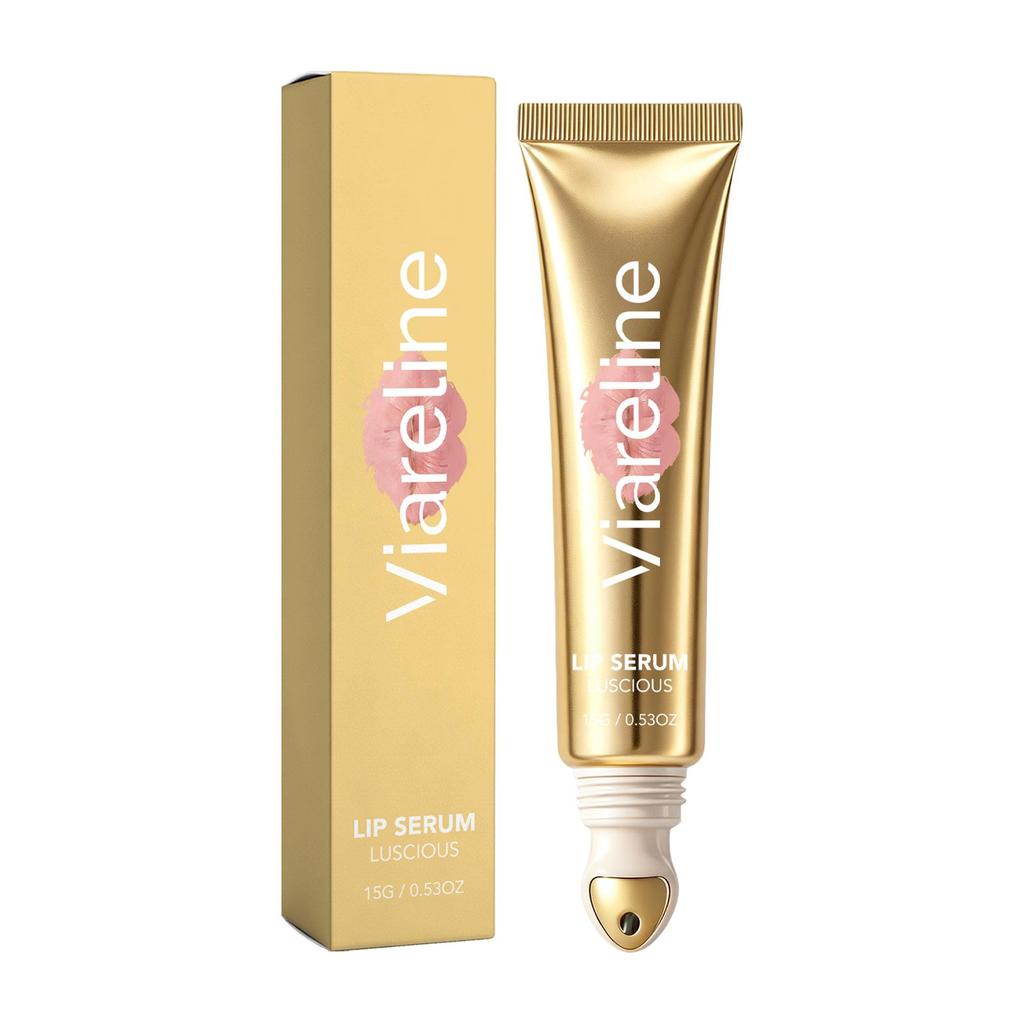 VIARELINE Lip Care Serum: Softens, Moisturizes, Plumps, Brightens, Smooths, Protects.