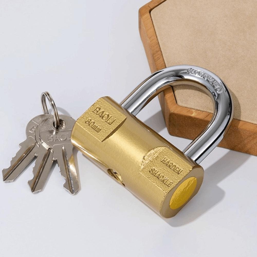 Waterproof Heavy Duty Padlock Rust Proof Anti-theft Padlock Outdoor Gym Dormitory Cabinet Door