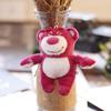 Cute Lotso Strawberry Bear Plush Pendant For Toy Story Fans