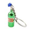 Bottle Replication Keychain, Aluminum Simulation Keyring, Unique Car Decors Accessory Suitable for Drivers