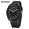 Sanda Unisex Student Watch: Luminous Hands, Waterproof, Quartz, Casual Sports Design