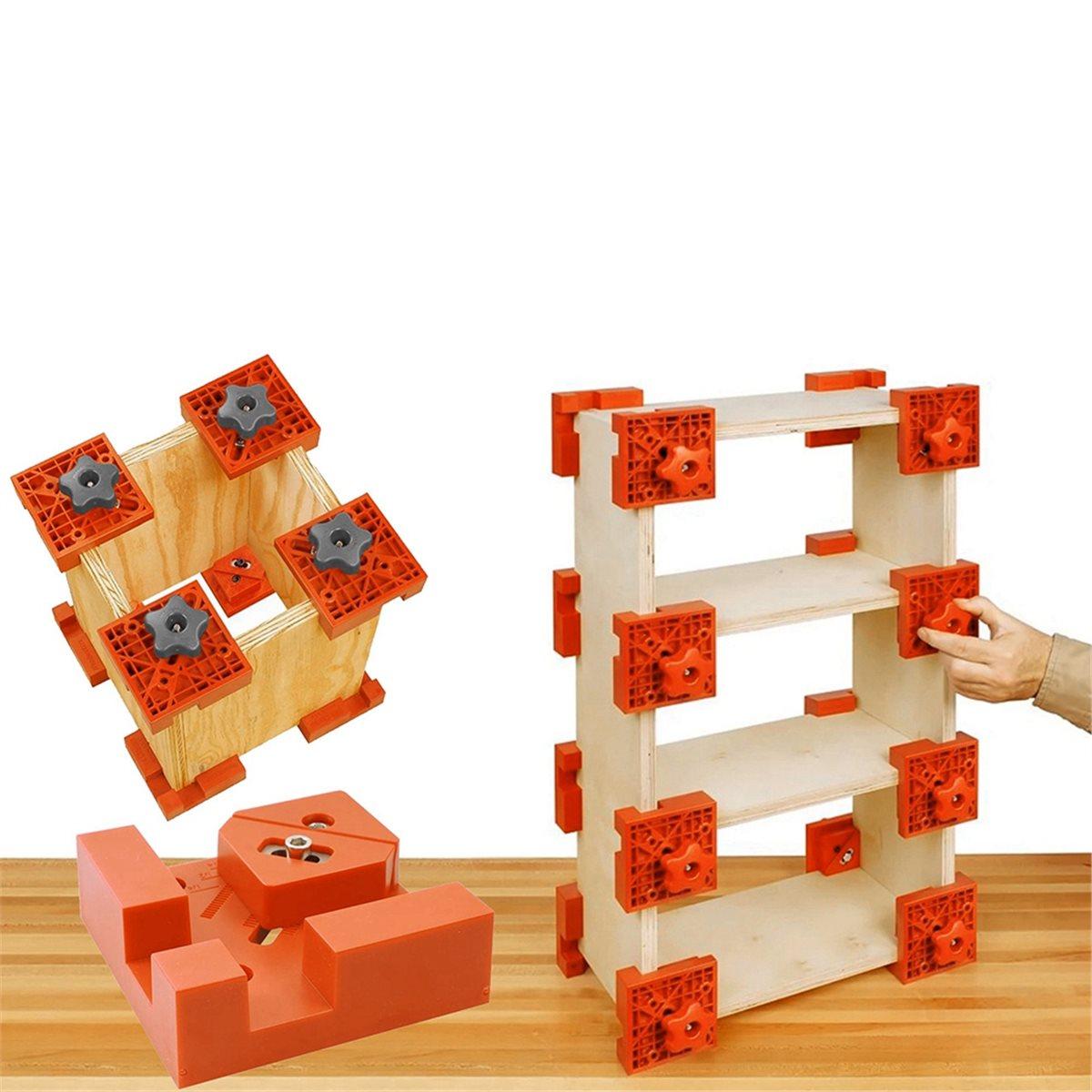 

Woodworking Right Angle Clamps - 90 Degrees Spring Loaded Fixing Clip for Splicing Boards China Mainland