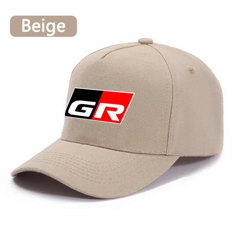Car Logo Cotton Adjustable Baseball Hat for Toyota GR RAV4 Crown Hilux Fortuner Corolla SE 2023 Camry Yaris Land Cruiser Prado