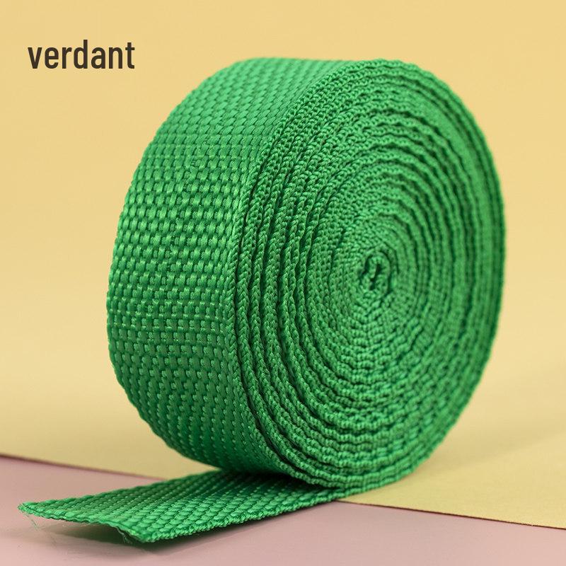 2.5 cm Colored Polypropylene & Nylon Webbing Backpack Strap | Flat Ribbon Handmade Accessories