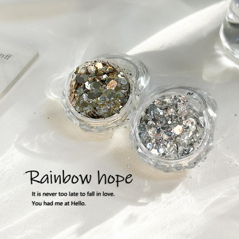 

Handmade Glitter Nail Art Pack: Wearable Nail Materials & Fingertip Decoration