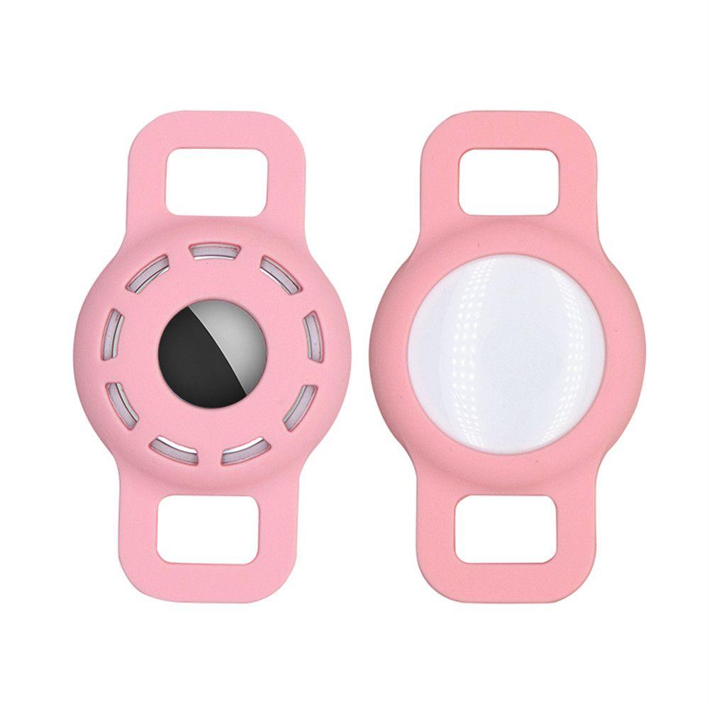 Hohle Airtag-Schutzhülle, Air-Tag-Halter, Silikon, Haustiere, Anti-Lost-Locator-Tracker-Gurtabdeckung für Apple Airtags-Zubehör