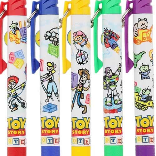Toy Story Hotel Energel Ballpoint Pen Set of 5, Tokyo Disney Resort Exclusive