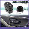 Auto Door Lock Switch Replacement Single  for Chevrolet Malibu Black