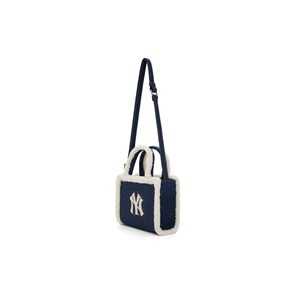 New MLB   Tote Crossbody Bag Shoulder Bag Tote Bag Shopping Bag Handbag Regular Unisex Dark Marine Blue 3AORS0746-50NYD